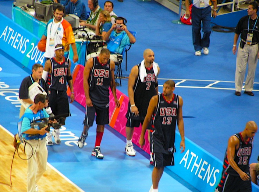 US Basketball Dream Team 2004 Olympics