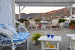 Roof top terrace , Villa Katapoliani I, Amorgos, Cyclades, Greece