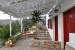 A ground floor apartment veranda , Villa Katapoliani III, Katapola, Amorgos, Cyclades, Greece