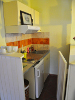 Two bedroom apartment kitchenette , Villa Katapoliani III, Katapola, Amorgos, Cyclades, Greece