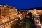 The King George Palace hotel in Athens.