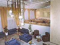 A lounge area at the Parthenon Hotel, Athens