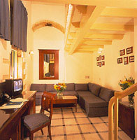 A suite at the Casa Delfino Suites in Chania, Crete