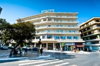 Hotel exterior of the Kydon Hotel, Chania, Crete