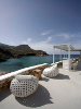 The outdoor bar , Blue Sand Hotel, Folegandros, Cyclades, Greece