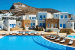 Chora Resort hotel exterior and the pool , Chora Resort Hotel and Spa, Folegandros, Cyclades, Greece