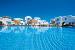 Chora Resort hotel exterior and the pool, Chora Resort Hotel and Spa, Folegandros, Cyclades, Greece