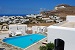View to Chora from Solaris hotel, Solaris Hotel, Folegandros, Cyclades, Greece