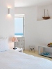 “Agnantio” bedroom decoration and sea view, The Windmill Boutique Hotel, Psathi, Kimolos, Cyclades, Greece