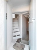 “Strogilo” interior staircase (of the maisonette) , The Windmill Boutique Hotel, Psathi, Kimolos, Cyclades, Greece