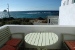 View from the upper floor balcony , Anemoessa Studios, Pollonia, Milos, Cyclades, Greece