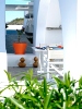 Breakfast served at suite's veranda, Kapetan Tasos Suites, Pollonia, Milos, Cyclades, Greece