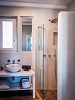 Sea view Suite bathroom, Milia Gi Suites, Pollonia, Milos, Cyclades, Greece