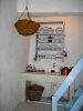 Syrma house ground floor kitchenette  , Mimallis Traditional House, Milos, Cyclades, Greece