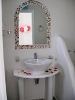 Bathroom of a studio, Psaravolada Resort, Psaravolada, Milos, Cyclades, Greece