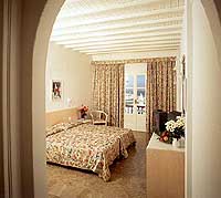 A room at the Petasos Town Hotel, Mykonos