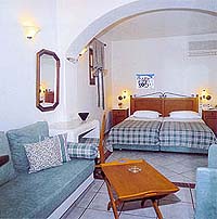 A suite at the Semeli Hotel, Mykonos