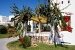 Facility exterior detail, Plaza Beach Hotel, Plaka, Naxos, Cyclades, Greece