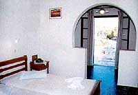 A room at the Contaratos Beach Hotel, Naoussa, Paros