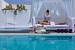 Tefsion Kallos Spa facilies by the pool, Aressana SPA Hotel & Suites, Fira, Santorini, Cyclades, Greece