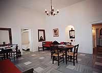 The interior of Cori Rigas, Fira, Santorini