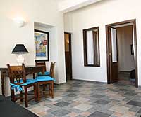 The interior of Cosmopolitan Suites, Fira, Santorini