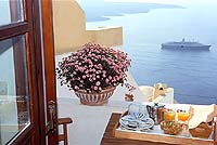 The view from the Kavalari Hotel, Fira, Santorini