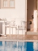 Double room terrace, Regina Mare Hotel, Imerovigli, Santorini, Cyclades, Greece