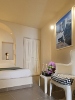 Junior Suite bedroom, Regina Mare Hotel, Imerovigli, Santorini, Cyclades, Greece