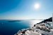 Verandas overlooking the Caldera and the Aegean sea , Vinsanto Villas, Imerovigli, Santorini, Cyclades, Greece