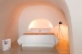 Bedroom of a Senior Cave Suite, Vinsanto Villas, Imerovigli, Santorini, Cyclades, Greece