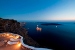 Evening views from Vinsanto Villas, Vinsanto Villas, Imerovigli, Santorini, Cyclades, Greece