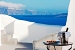 View from a balcony, Canaves Oia Hotel, Oia, Santorini, Cyclades, Greece