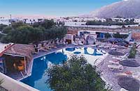 The pool of the Rena Hotel, Perissa, Santorini