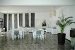 Breakfast area, Asteri Hotel, Livadi, Serifos, Cyclades, Greece