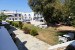 The garden with the parking area , Indigo Rooms & Apartments, Livadakia, Serifos, Cyclades, Greece