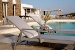 Pool bar and the swimming pool , Rizes Hotel, Livadi, Serifos, Cyclades, Greece