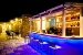 The pool bar and the restaurant , Rizes Hotel, Livadi, Serifos, Cyclades, Greece