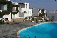 The Petali Hotel pool, Apollonia, Sifnos