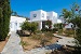The house exterior and gardens, Christina's House, Artemonas, Sifnos, Cyclades, Greece