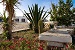 The garden, Loukia Apartments, Artemonas, Sifnos, Cyclades, Greece