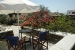 Ground floor terrace of the Standard Apartment , Fasolou Hotel, Faros, Sifnos, Cyclades, Greece