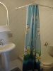 Standard apartment’s bathroom, Markela Apartments, Faros, Sifnos, Cyclades, Greece