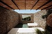 Outdoor sitting area of a superior room, Nos Hotel & Villas, Faros, Sifnos