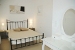 Double bedroom of the Maisonette, Akrotiraki Apartments, Platys Yialos, Sifnos, Cyclades, Greece