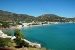 View towards the beach of Platys Yialos, Akrotiraki Apartments, Platys Yialos, Sifnos, Cyclades, Greece
