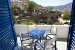 Suite balcony with pool & distant sea view, Alexandros Hotel, Platy Yialos, Sifnos, Cyclades, Greece