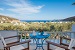 An upper level veranda, Irini Villa, Platy Yialos, Sifnos, Cyclades, Greece