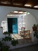 Semi-private veranda of a studio , Styfilia Apartments, Platys Yialos, Cyclades, Sifnos