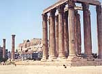 The olympian zeus roman temple